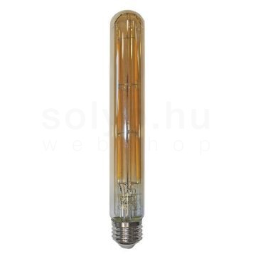 T225 LED filament dekor izzó antikolt borostyán üveggel