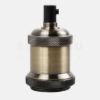 Edison izzó foglalat antik bronz kivitel - E27