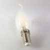 LED opál filament dekor izzó - C35L - 6 watt