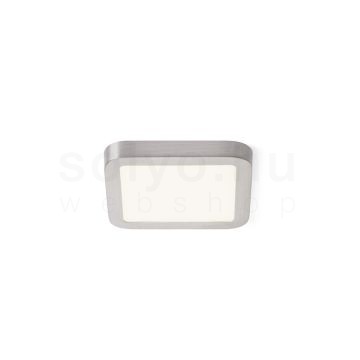 HUE SQ 9 süllyesztett lámpa matt nikkel 230V LED 6W 3000K