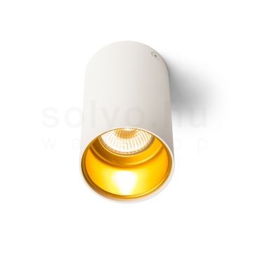 TUBA mennyezeti lámpa matt fehér/aranysárga  230V LED GU10 7W