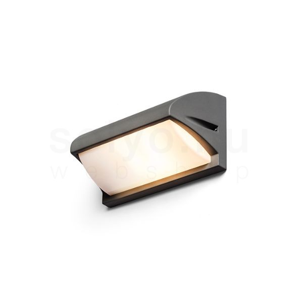 MORA fali lámpa antracit  230V LED E27 15W IP54