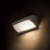 MORA fali lámpa ezüstszürke  230V LED E27 15W IP54