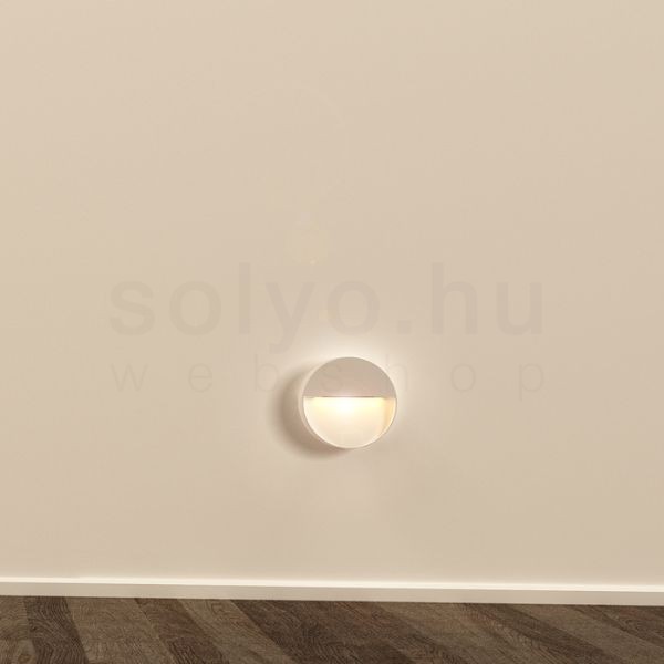 AQILA R fali lámpa fehér 230V LED 6W IP54 3000K