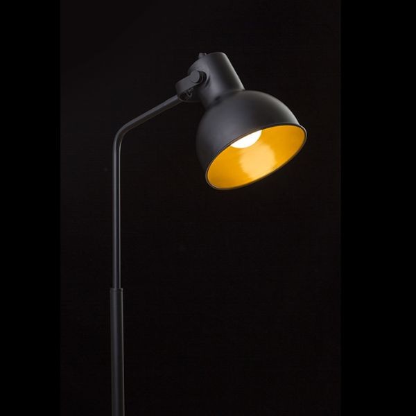 ROSITA állólámpa fekete/aranysárga  230V LED E27 11W