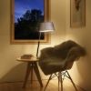 RITZY asztali lámpa fekete króm 230V LED E27 15W
