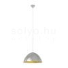 MERYLYN 48 függő lámpa  csiszolt alumínium/arany lakk 230V LED E27 15W