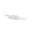 NYC asztali lámpatest  króm 230V LED E27 15W