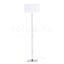 PLAZA állólámpa fehér króm 230V LED E27 15W
