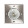 RIZZ SQ 125 rozsdamentes acél 230V LED 7W 41° IP67 3000K