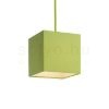 TEMPO 15/15 lámpabúra  Chintz lime/fehér PVC  max. 28W