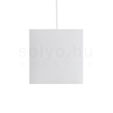 TEMPO 15/15 lámpabúra  Polycotton fehér/fehér PVC  max. 28W