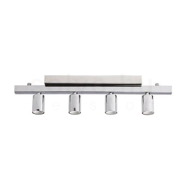 RALLONG IV mennyezeti lámpa alap  króm 230V LED E27 4x15W