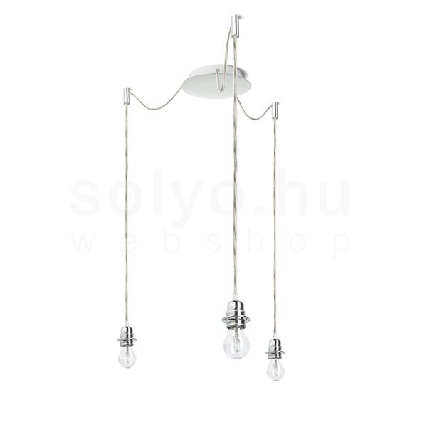 KOMBIX 3 függesztő készlet KA+AK+KF   230V LED E27 3x15W
