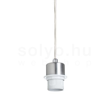 MORE 80 mennyezeti függőlámpa alap  króm 230V LED E27 3x15W