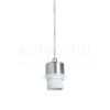 MORE 60 mennyezeti függőlámpa alap  matt nikkel 230V LED E27 3x15W