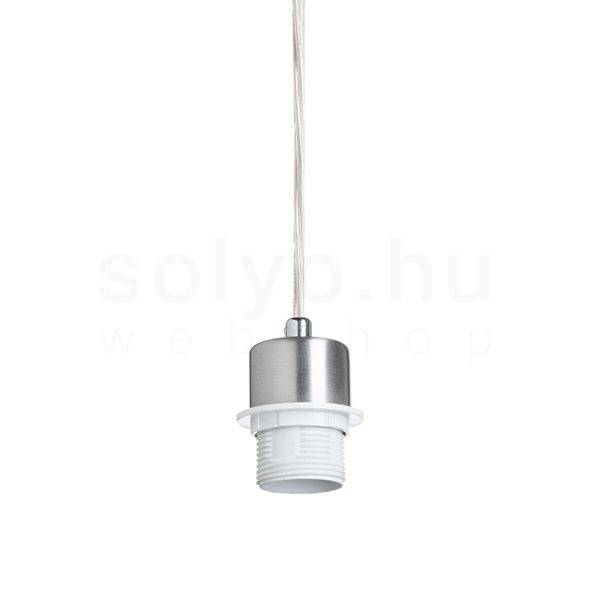 MORE 60 mennyezeti függőlámpa alap  matt nikkel 230V LED E27 3x15W