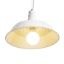GOLDIE 36 függő lámpa fehér/fehér  230V LED E27 30W