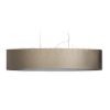 CASUAL 120/25 lámpabúra  Monaco galamb szürke/ezüst PVC  max. 23W