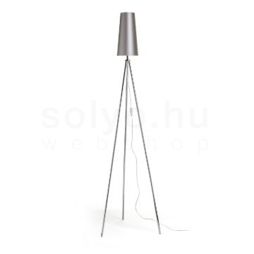 CONNY 15/30 asztali lámpaernyő Monaco galamb szürke/ezüst PVC max. 23W