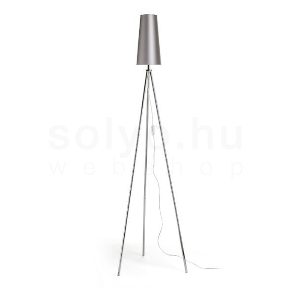 CONNY 15/30 asztali lámpaernyő Monaco galamb szürke/ezüst PVC max. 23W