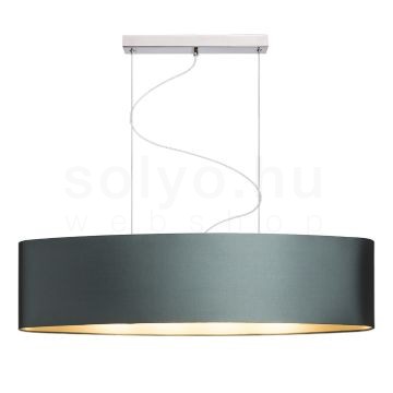 CASUAL 90/22 lámpabúra  Monaco benzin kék/ezüst PVC  max. 23W