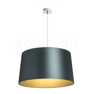 ASPRO 55/30 lámpabúra  Monaco benzin kék/ezüst PVC  max. 23W