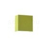 LOPE W 25/14 fali lámpa  Chintz lime/fehér PVC 230V LED E27 15W