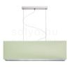 LOPE 80/23 lámpabúra  Chintz menta/ezüst fólia  max. 23W
