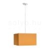 TEMPO 30/19 lámpabúra  Chintz narancssárga/fehér PVC  max. 23W