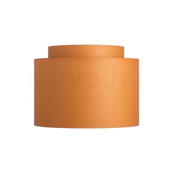 DOUBLE 40/30 lámpabúra  Chintz narancssárga/fehér PVC  max. 23W