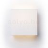 LOPE W 25/14 fali lámpa  Polycotton fehér/fehér PVC 230V LED E27 15W