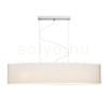 CASUAL 120/25 lámpabúra  Polycotton fehér/fehér PVC  max. 23W