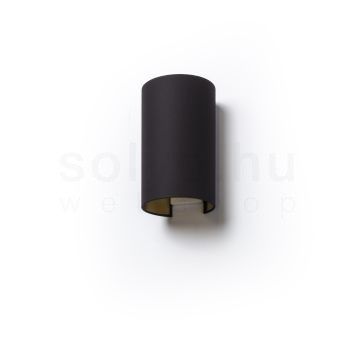 RON W 15/25 fali lámpa  Polycotton fekete/arany fólia 230V LED E27 15W