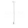 FABIO függesztő készlet fekete/fehér porcelán 230V LED E27 15W