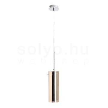 SANSSOUCI I függő lámpa  réz üveg 230V LED E27 15W