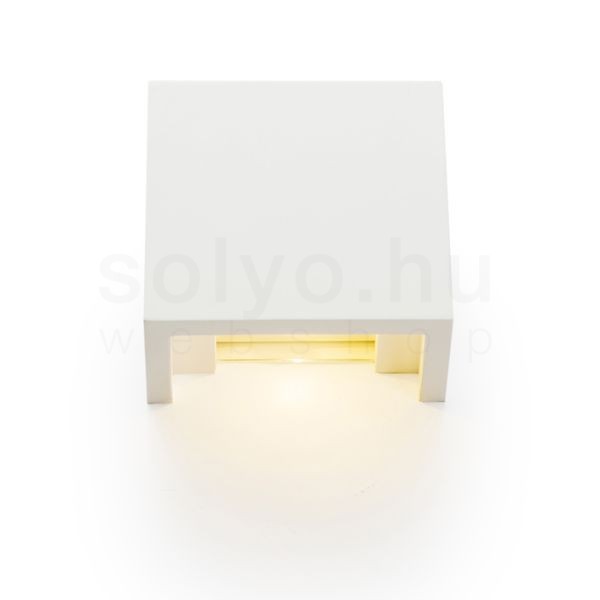 JACK LED fali lámpa  gipsz 230V LED 2x2W  3000K
