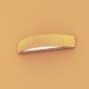 CRESCENT L fali lámpa  gipsz 230V LED E14 2x6W