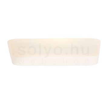 MIA SQ süllyesztett lámpa  gipsz/szatén üveg 230V LED E27 2x11W