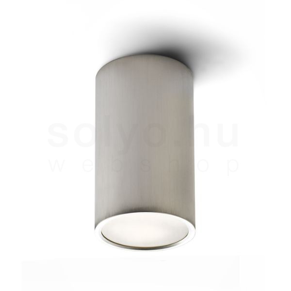 MEA mennyezeti henger alakú lámpa  szálcsiszolt alumínium 230V LED E27 15W