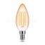 Modee Lighting LED Filament Amber Candle C35 4W E14 320° 1800K (360 lumen)