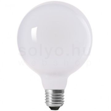 LED filament dekor izzó tejüveg - G95 - 10 watt - üveg