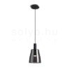BELLINI M LED függö lámpa fekete füstös üveg 230V LED 5W 30°  3000K