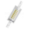 OSRAM SLIM LINE 78mm   világos 230V R7S LED EQ60 300°  2700K