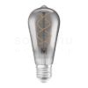 OSRAM Vintage Edison SPIRAL  füstös 230V E27 LED EQ25  1800K