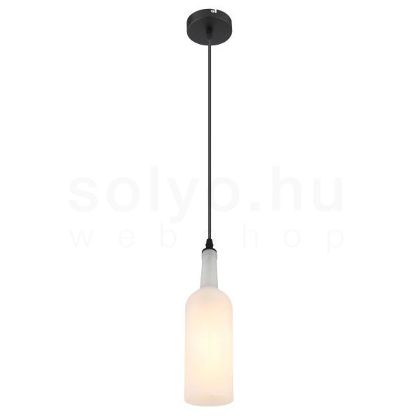 Borosüveg függeszték lámpa LEVITO