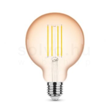 LED Filament Antikolt Gömb G95 4W E27 320° 1800K (300 lumen)