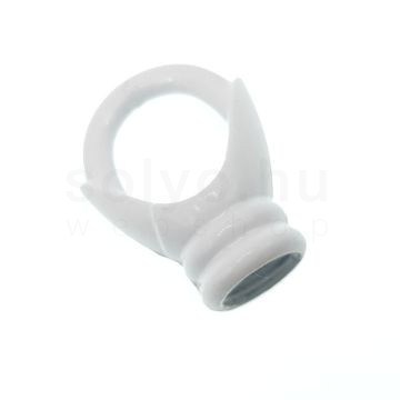 Lámpa tartógyűrű fehér - belső menetes 12mm