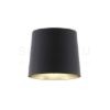 CONNY 35/30 állólámpa búra Polycotton fekete/fehér PVC max. 23W
