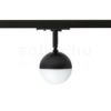 LYRA egy áramkörös sínre fekete tej akril 230V LED 5W  3000K